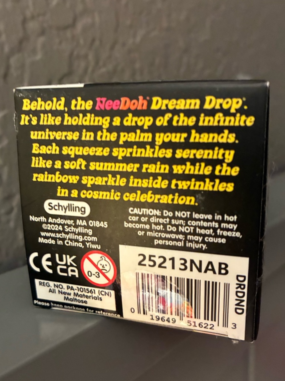 NWT Schylling NeeDoh Dream Drop Blue Stress squish-fidget Toy. Brand new. - Picture 4 of 4